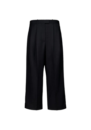 Givenchy cropped double-pleat trousers - Black