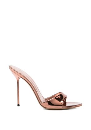 Paris Texas metallic-effect sandals - Pink
