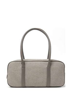 Peserico leather-trim shoulder bag - Neutrals