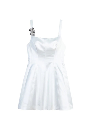 Maje embellished mini dress - White