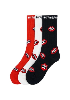 Chrome Hearts x Matty Boy Chomper socks - Black