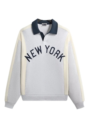 KITH x New York Yankees Nelson panelled rugby sweatshirt - Grey