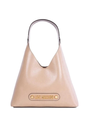 Love Moschino logo tote bag - Neutrals