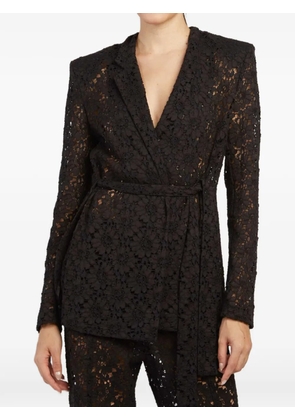 Federica Tosi lace fitted jacket - Black