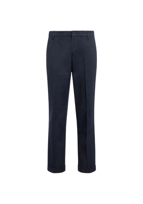 DONDUP turned-up cuffs trousers - Blue