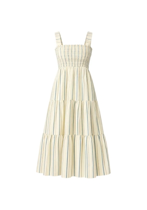 Seafolly Faithfull striped midi dress - Neutrals