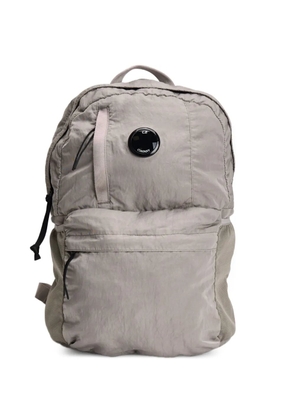 C.P. Company logo-detail backpack - Grey