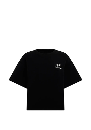 Plein Sport ribbed round-neck T-shirt - Black