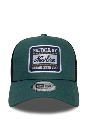 NEW ERA CAP 9FORTY A-Frame-patch trucker hat - Green