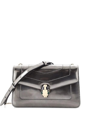Bvlgari Pre-Owned Serpenti Forever Metallic Leather Small shoulder bag