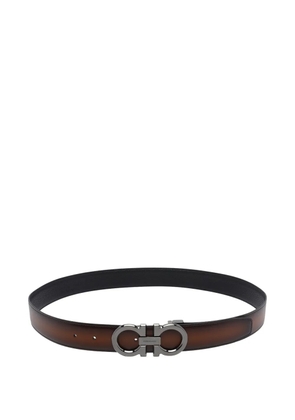 Ferragamo reversible and adjustable belt - Brown