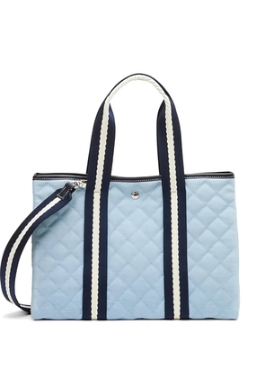 Rue De Verneuil medium Traversée quilted tote bag - Blue
