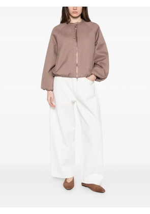 Duno quilted cropped jacket - Neutrals