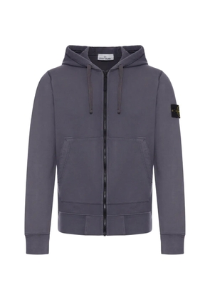 Stone Island Compass-badge zip-up hoodie - Grey