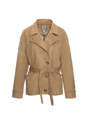 Urbancode belted jacket - Neutrals