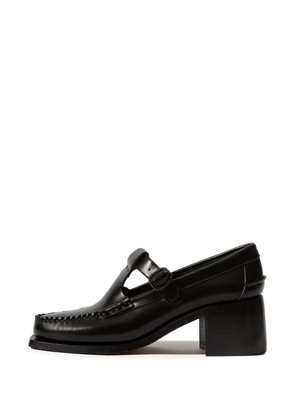 Hereu Alber T-bar Loafers - Black