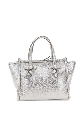 MARCELLA CLUB leather mini bag - Silver