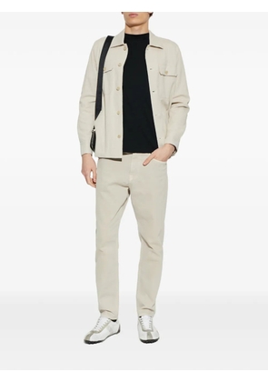 Eleventy patch pocket shirt - Neutrals