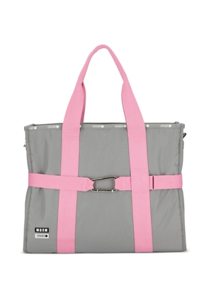 MSGM strap tote bag - Grey