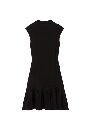 Claudie Pierlot pleated knit dress - Black