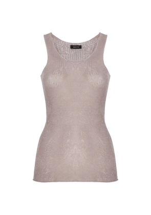 Avant Toi scoop-neck tank top - Pink