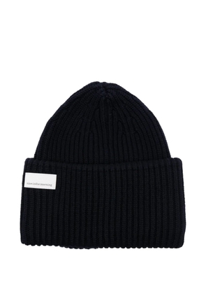 Nine In The Morning ribbed wool beanie - Blue