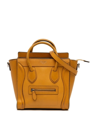 Celine Pre-Owned 2014 Nano Leather Luggage Tote satchel - Yellow