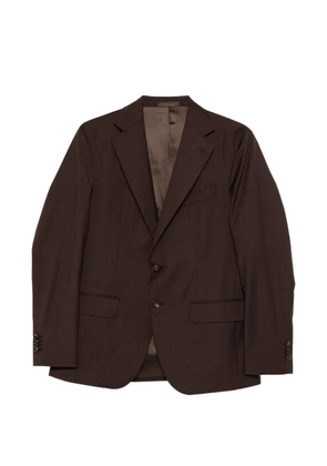 Caruso button jacket - Brown