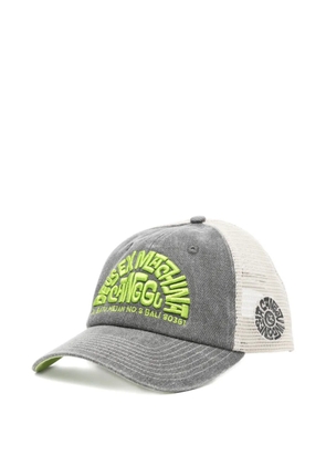 Deus Ex Machina embroidered trucker cap - Grey