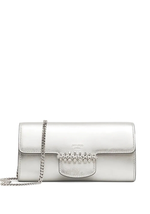 Jimmy Choo Bing clutch bag - Silver