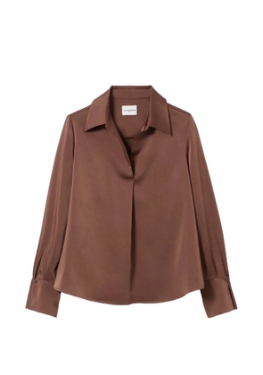 Claudie Pierlot long-sleeve top - Brown