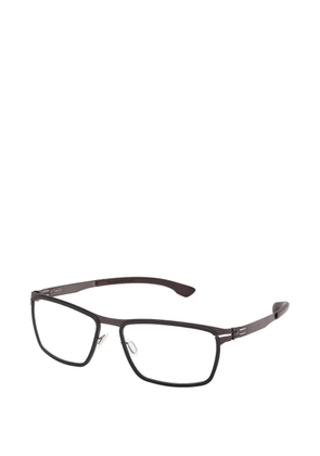Ic! Berlin rectangle frame glasses - Black