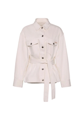 Calvin Klein belted jacket - Neutrals