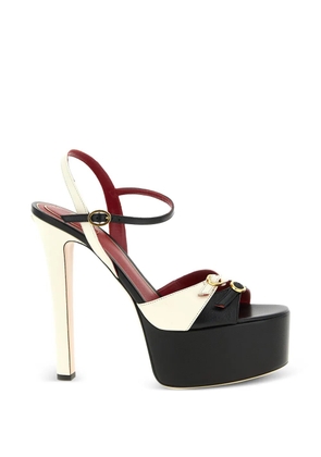 Valentino Garavani two-tone platform sandals - Neutrals