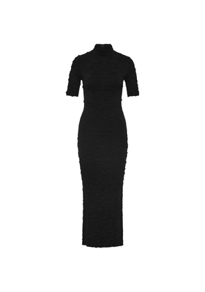 Rebecca Vallance Dayton mock-neck midi dress - Black