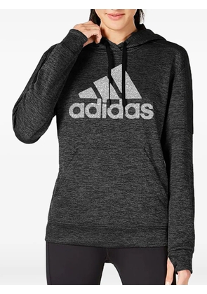 adidas logo-print hoodie - Grey