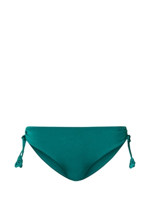 TWINSET knitted-detail bikini bottoms - Green