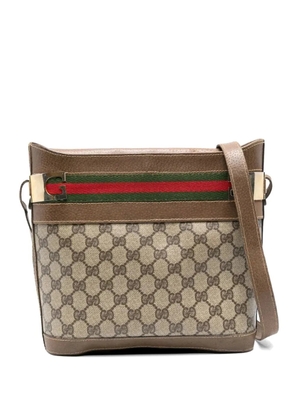 Gucci Pre-Owned Ophidia stripe-detail shoulder bag - Neutrals