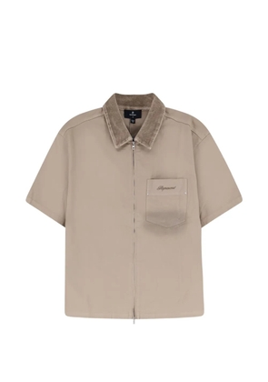 Represent zip-up pocket shirt - Neutrals