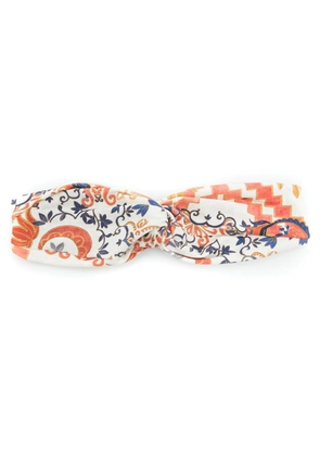 Lygia & Nanny Bethania tile-print headband - Neutrals