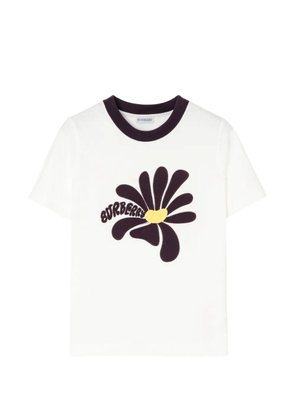 Burberry daisy cotton T-shirt - White