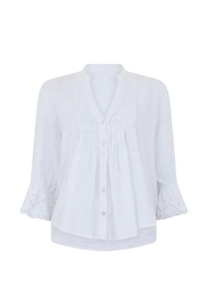 120% Lino buttoned shirt - White
