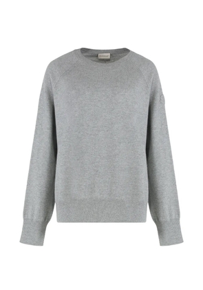 Moncler cashmere sweatshirt - Grey