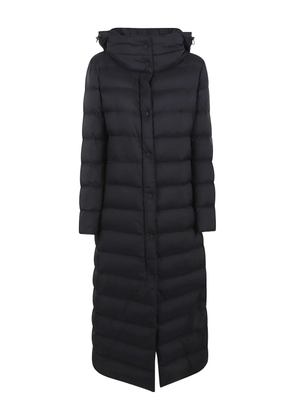 Herno hooded buttoned jacket - Black