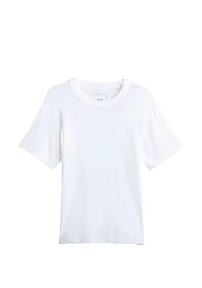 Y-3 crewneck T-shirt - White
