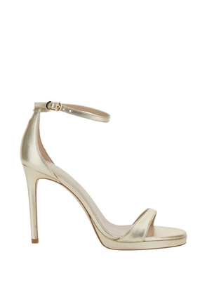 Stuart Weitzman Nudist Platform sandals - Gold