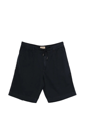 Woolrich drawstring pleated shorts - Blue