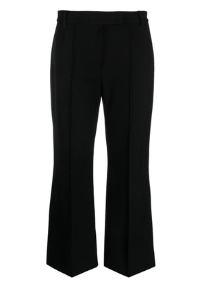 'S Max Mara flared cropped trousers - Black