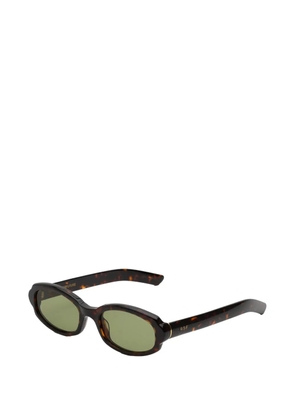 Retrosuperfuture oval-frame sunglasses - Brown