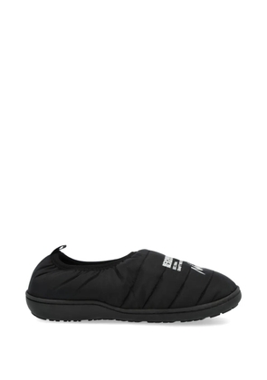 Neighborhood x Nanga x Subu Vamp quilted slippers - Black